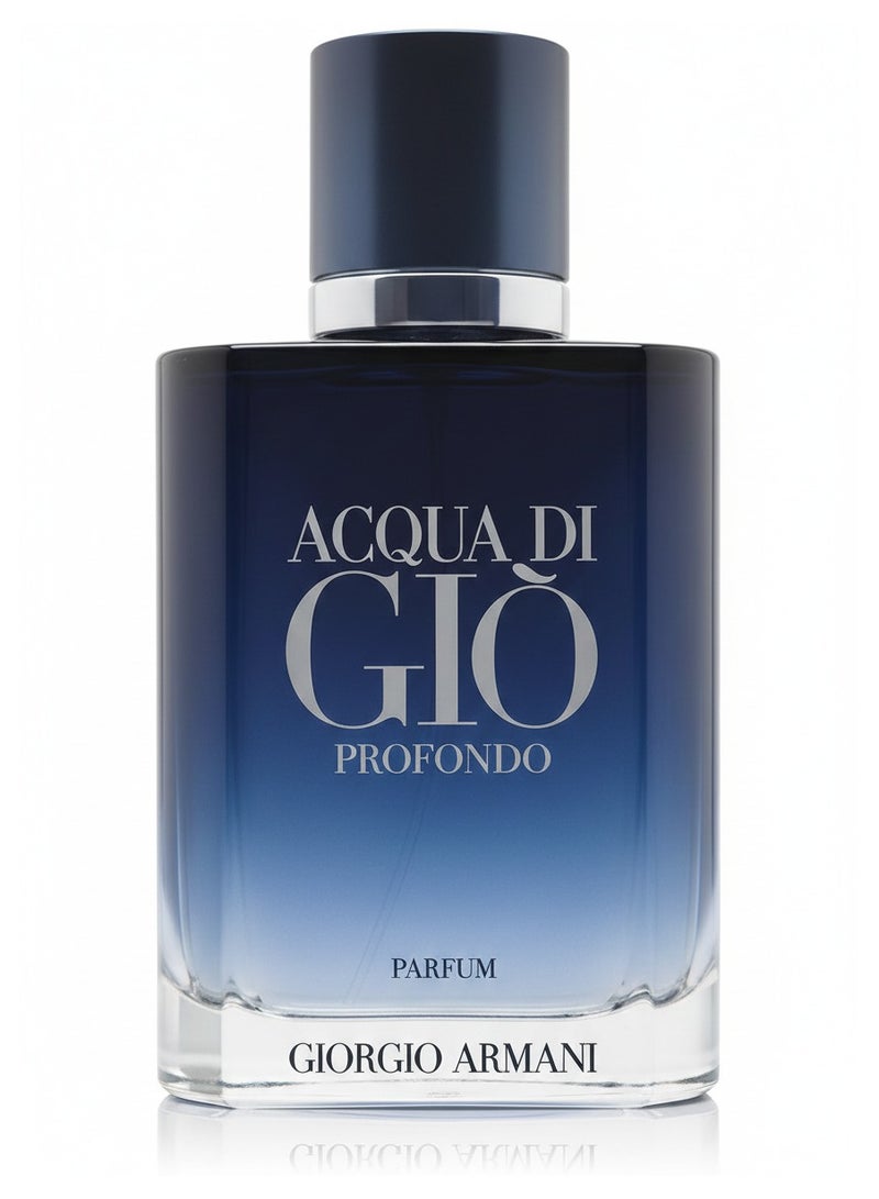 armani Giorgio Armani Acqua di Giò Profondo Parfum 50ml Deep Marine Woody Long Lasting Perfume - Image 1